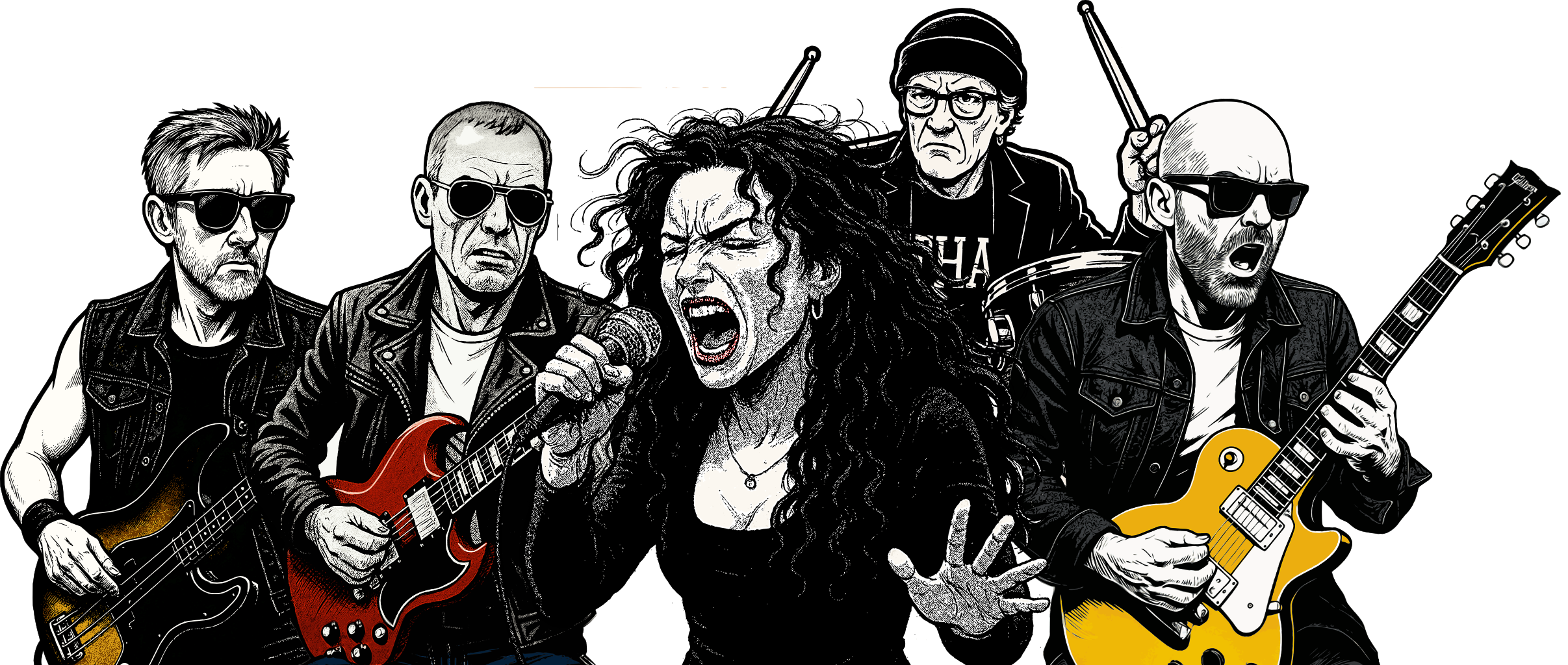 Jellykiss — group sketch