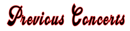 Frühere Konzerte